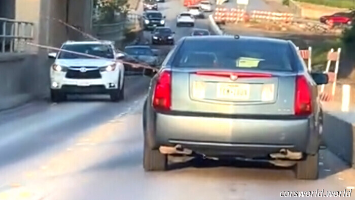 Texas Driver Creates Mayhem With Rebar Hanging Out Of The Window | Carscoops